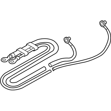 BMW 61-12-9-125-036 Positive Battery Lead Cable
