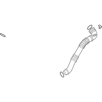 BMW 13-71-7-605-044 Charge-Air Duct