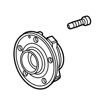 GM 23291488 Rear Hub & Bearing