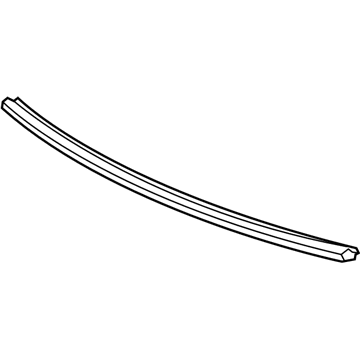 Honda 73227-TE0-A00 Rubber C, Windshield Dam