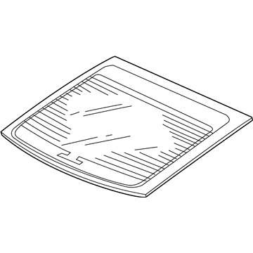 Honda 73211-TE0-A01 Glass Set, RR. Windshield (Green)(Agc)