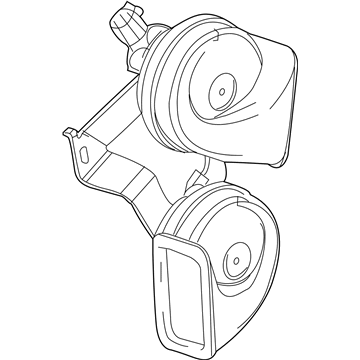 GM 84501932 Horn