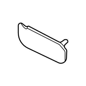Hyundai 85210-GI520-YGU SUNVISOR ASSY, LH
