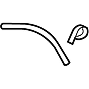 Hyundai 81683-2E101 Hose Assembly-Drain Rear, RH