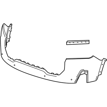 GM 84779370 Bumper Cover