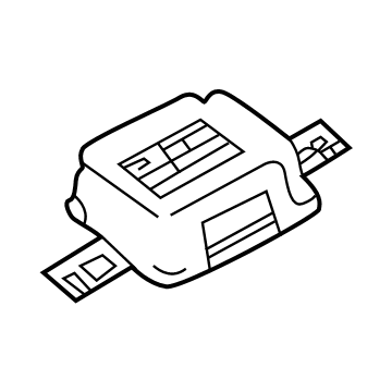 Infiniti 284E7-5NA4C Adas Controller Assembly
