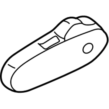 Nissan 87700-7B121 Front Seat Armrest Assembly