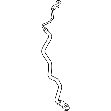 BMW 11-53-9-896-889 COOLANT LINE, TURBOCHARGER S