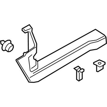 Ford LJ7Z-7813208-AA PLATE - DOOR SCUFF