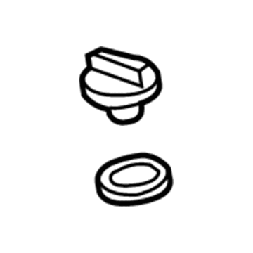Lexus 12180-28010 Cap Assy, Oil Filter