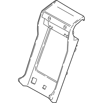 BMW 52-20-7-410-998 TRIM FOR CENTER ARMREST