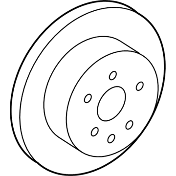 Lexus 43516-22011 Disc, FR LH