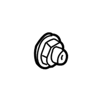 Honda 90305-S0X-003 Nut, Spindle