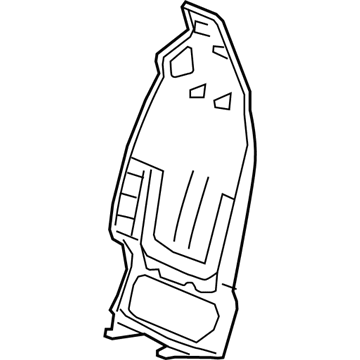 GM 19421496 Seat Back Panel