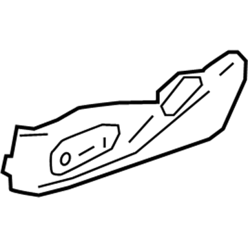 GM 23284794 Outer Finish Panel