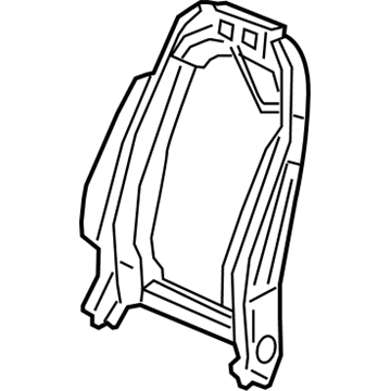 GM 13518925 Seat Back Frame