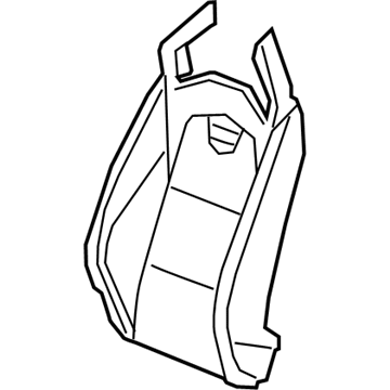 GM 23350824 Seat Back Assembly