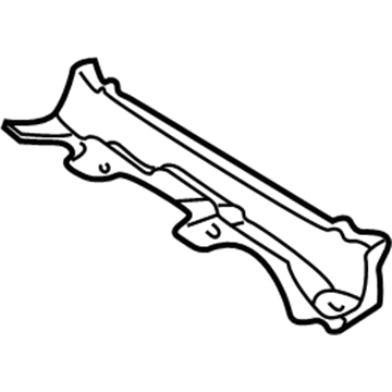 Lexus 57405-50010 Member Sub-Assy, Center Floor Cross, NO.2
