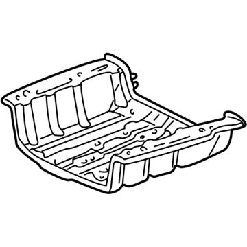 Lexus 58311-50900 Pan,Rear Floor