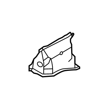 BMW 41-00-7-488-069 SUPPORT, WHEELHOUSE LEFT