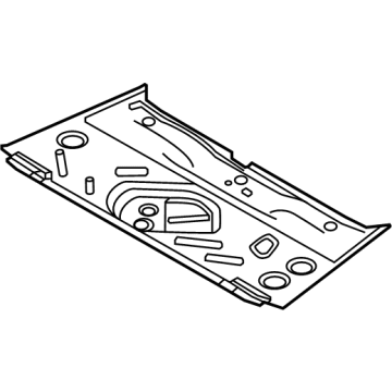 BMW 41-00-9-626-280 FRONT TRUNK FLOOR