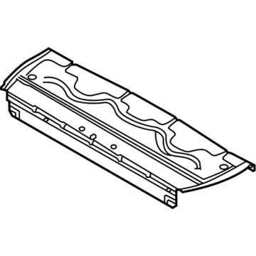 BMW 41-00-9-626-283 LUGGAGE COMPARTMENT FLOOR, R
