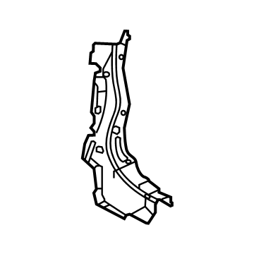 BMW 41-00-7-487-205 SUPPORT, WHEELHOUSE LEFT