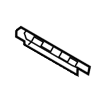 Kia 86633B2510 Bracket-Rear Beam Upper