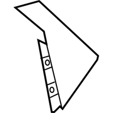 GM 42541100 Rear Molding