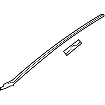 Toyota 75504-0E010 Side Molding