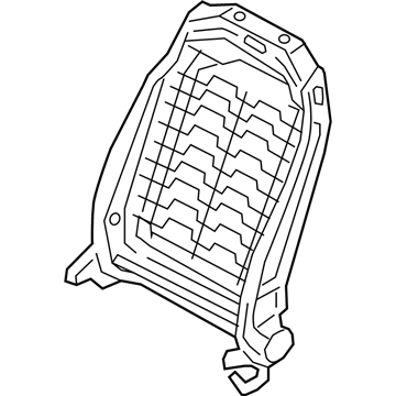 Toyota 71630-WAA01 Spring Assembly, Fr Seat