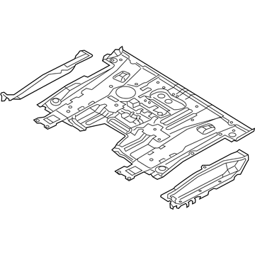Nissan G4300-3LMMC Floor Front, Center