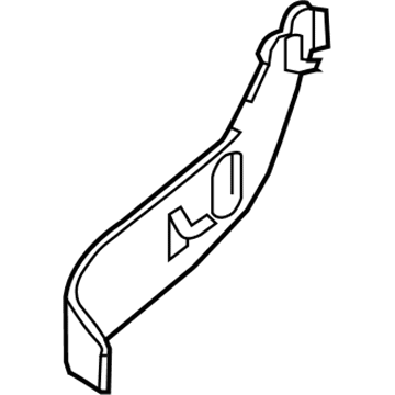 Infiniti 87330-5DA0A Finisher Assy-Cushion, Front Seat RH