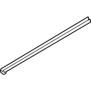 Kia 832411M000WK WEATHERSTRIP-Rear Door Belt Inside