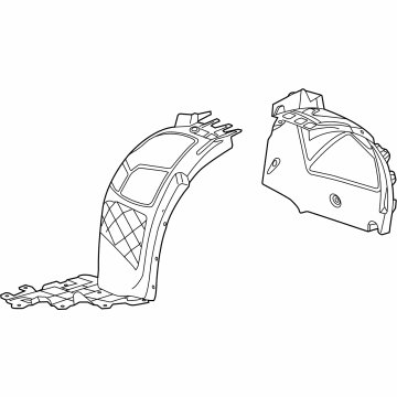 GM 23401039 Fender Liner