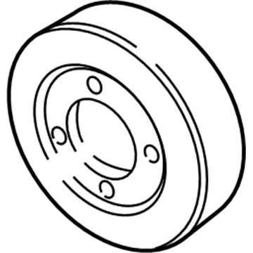 GM 25519363 Pulley-Water Pump