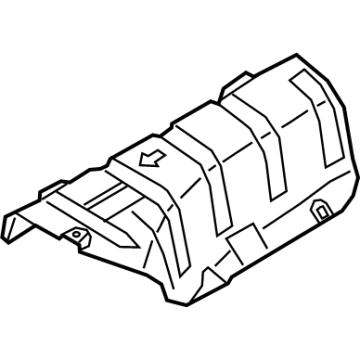 Kia 28795M6000 Protector-Heat Rear