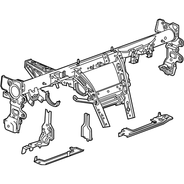 GM 84119302 Reinforce Beam
