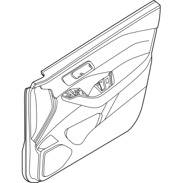 Nissan 809A0-6RA1A Trim Module-Front Door, RH