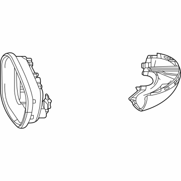 Honda 76205-T20-A01 HOUSING SET, R