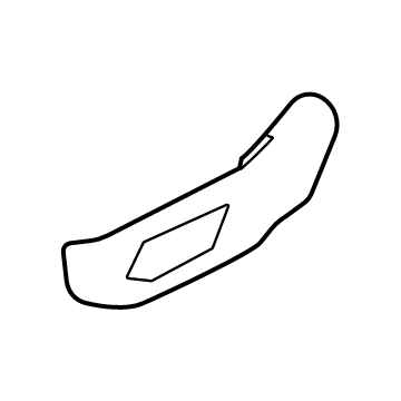 Hyundai 88010-L1510-NNB Shield Cover-FR Seat OTR, LH