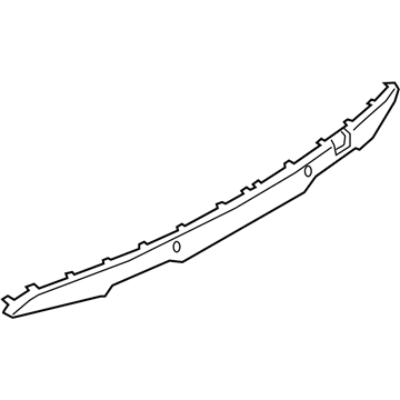 BMW 51-12-5-A7E-713 BUMPER TRIM REAR BOTTOM:511221