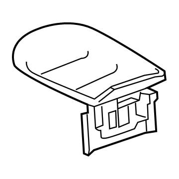 Toyota 58905-02D40-B1 Armrest