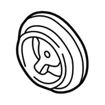 Mopar 53020689AB DAMPER-CRANKSHAFT