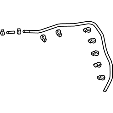 Honda 70060-THR-A01 TUBE, R- RR- DRAIN