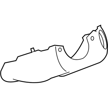GM 96827202 Lower Column Cover