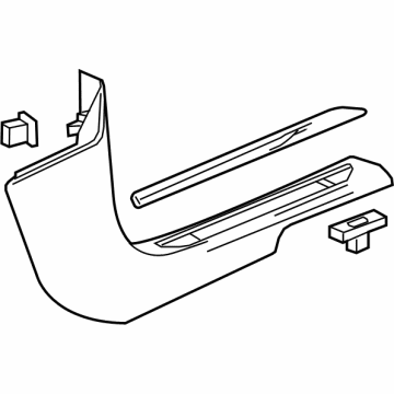 GM 84272474 Cowl Trim