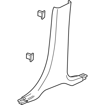 GM 84340760 Lower Center Pillar Trim