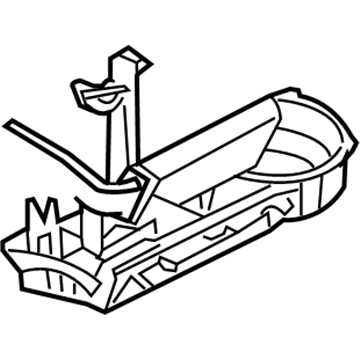 GM 15295001 Case, Blower Lower