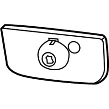 GM 23444113 Mirror Glass